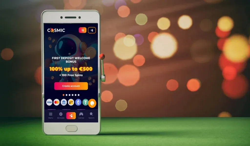 CosmicSlot Casino App-Screenshot